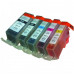 SecondLife compatible MultiPack Canon PGi-525BK & CLi-526 (5 cartridges)